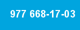977 668-17-03
